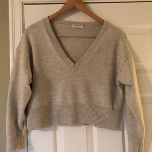Babaton Aritzia Crop Sweater